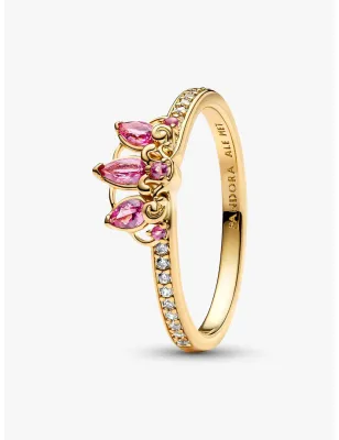 Anello Principesse Disney, Rapunzel, Tiara mis.54 Donna Pandora