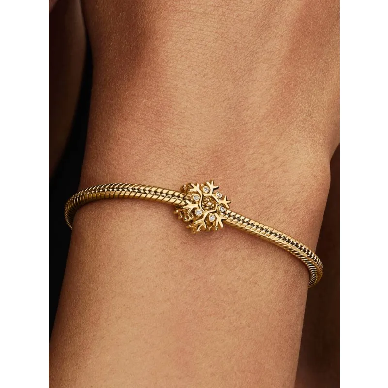 Charm Openwork Fiocco di Neve Donna Pandora