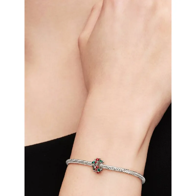 Charm Agrifoglio di Natale Donna Pandora