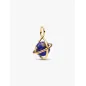 Charm Pendente Pianeta Blu che Ruota Donna Pandora Charm Pendente Pianeta Blu che Ruota Donna Pandora