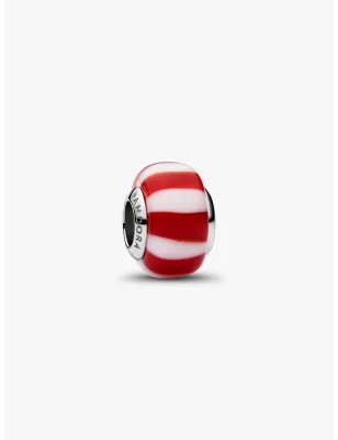 Charm Mini Caramella Rossa, Vetro di Murano Donna Pandora