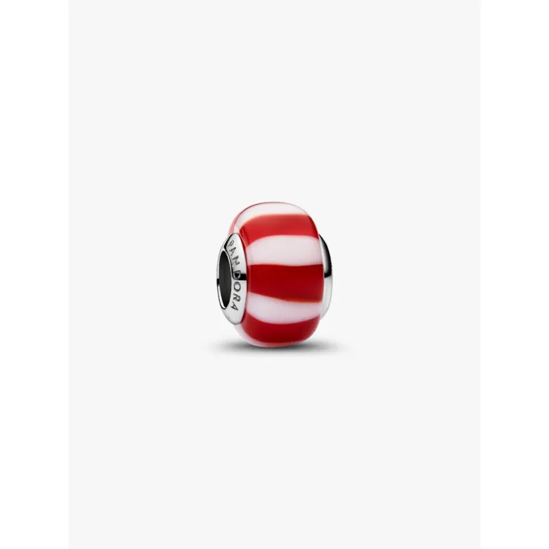Charm Mini Caramella Rossa, Vetro di Murano Donna Pandora Charm Mini Caramella Rossa, Vetro di Murano Donna Pandora