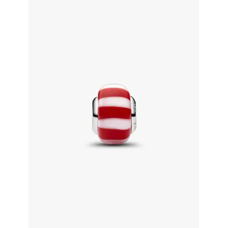Charm Mini Caramella Rossa, Vetro di Murano Donna Pandora