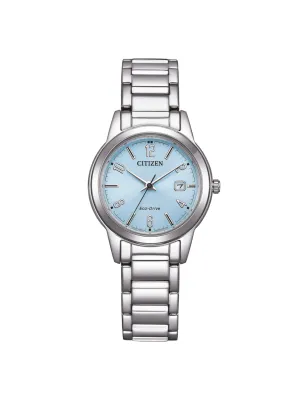 Orologio Elegance azzurro acciaio 29mm FE1241-71L Donna Citizen