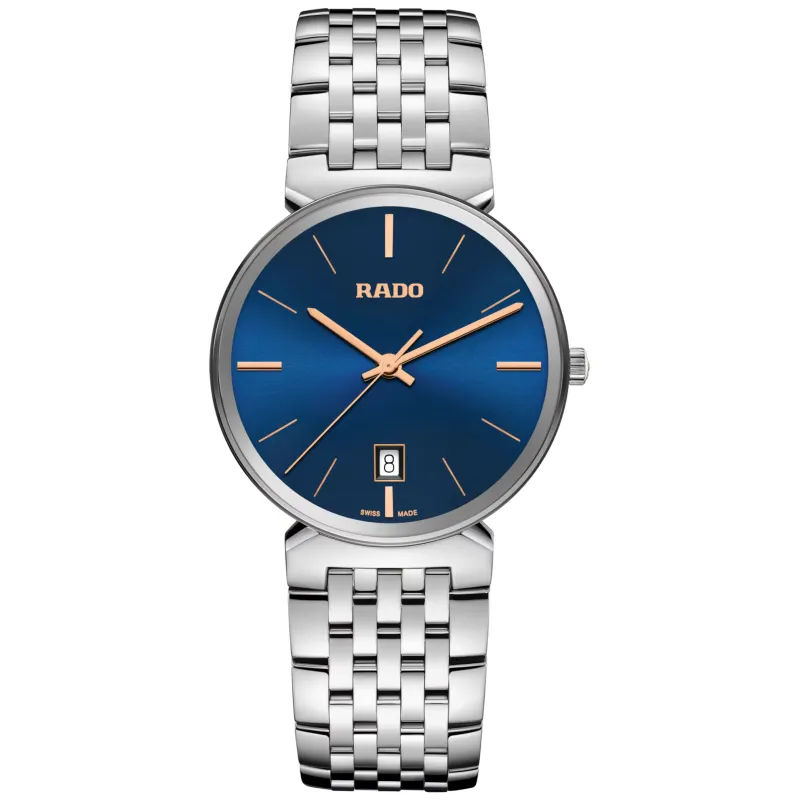 Orologio Florence Quartz Blu Soleil Acciaio R48912203 Donna Rado Orologio Florence Quartz Blu Soleil Acciaio R48912203 Donna Rado