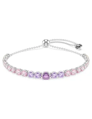 Bracciale Matrix Sfumatura di tagli Round, Multicolore Donna Swarovski