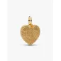Charm Pendente Cuore Puffy Effetto Diamantato Donna Pandora Charm Pendente Cuore Puffy Effetto Diamantato Donna Pandora