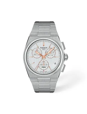 Orologio PRX Cronografo 41 mm Argento T1374171103100 Uomo Tissot