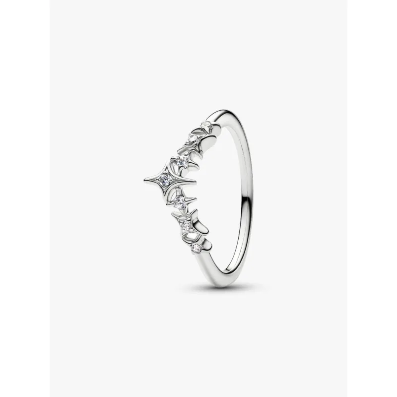 Anello Tiara con Stelle, mis.54 Donna Pandora Anello Tiara con Stelle, mis.54 Donna Pandora