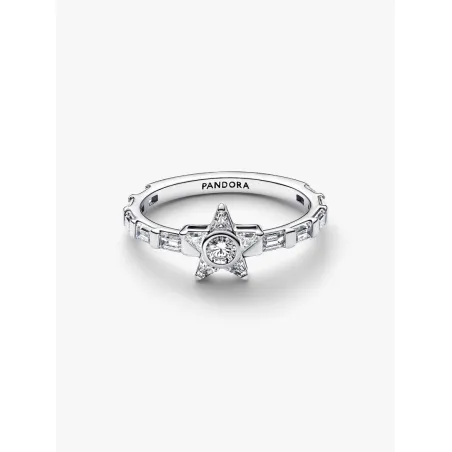 Anello Stella Luminosa mis.54 Donna Pandora
