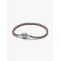 Bracciale Intreccio Tessuto Verde e Rosso cm.17 Donna Pandora