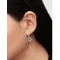Orecchini Cerchi Openwork Stella Luminosa Donna Pandora Orecchini Cerchi Openwork Stella Luminosa Donna Pandora