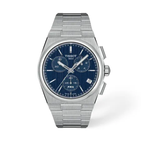 Orologio PRX Cronografo 41 mm Blu T1374171104100 Uomo Tissot