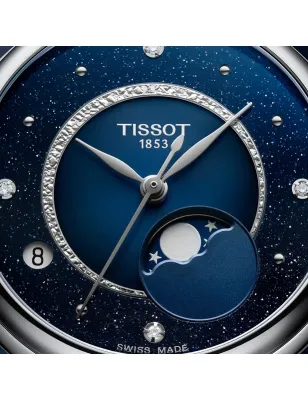 Orologio Desir Moonphase Blu Notte T1522231149600 Donna Tissot