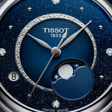 Orologio Desir Moonphase Blu Notte T1522231149600 Donna Tissot