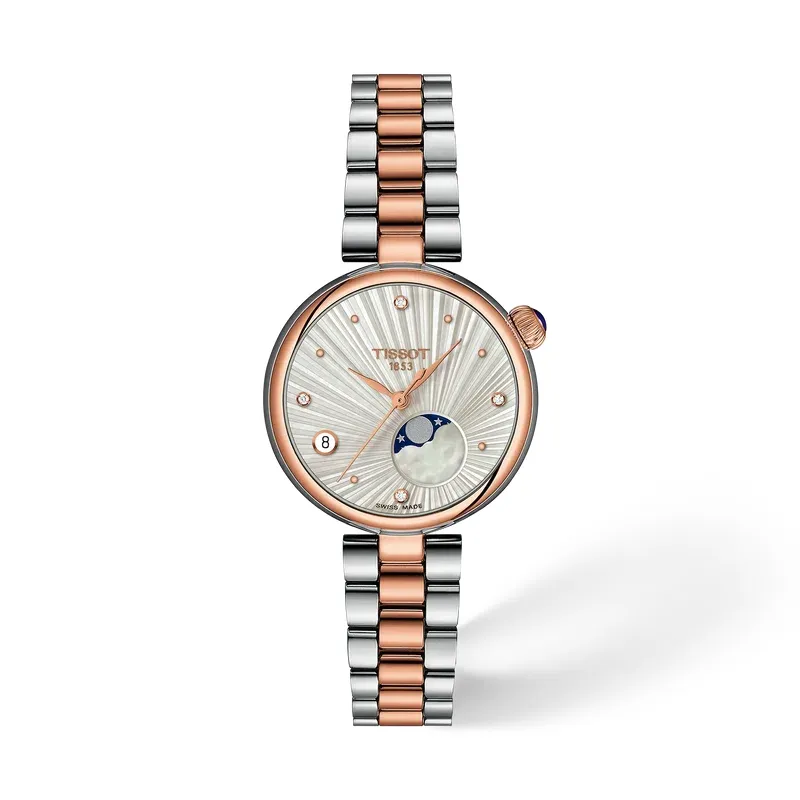 Orologio Desir Moonphase Bicolore T1522232203600 Donna Tissot Orologio Desir Moonphase Bicolore T1522232203600 Donna Tissot
