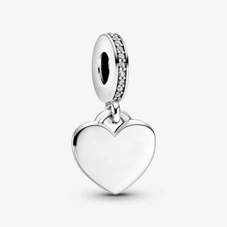 CHARM CUORE PENDENTE DA INCIDERE DONNA PANDORA  798761C01 Pandora