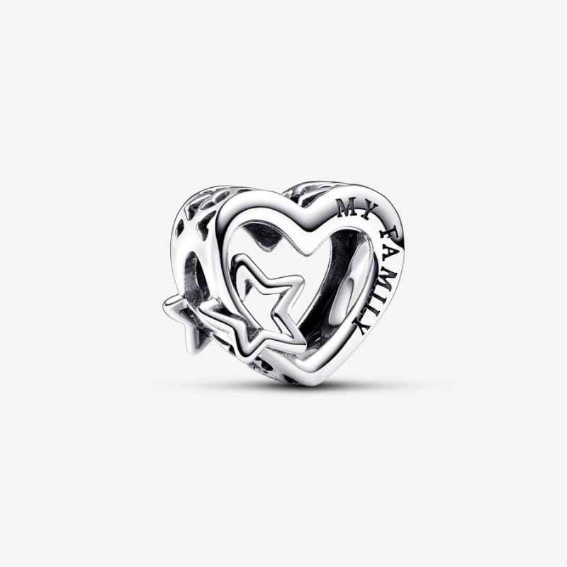 CHARM OPENWORK CUORE CON STELLA DONNA PANDORA CHARM OPENWORK CUORE CON STELLA DONNA PANDORA