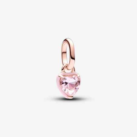 CHARM MINI PENDENTE CUORE PINK PANDORA ME 783042C01 Pandora