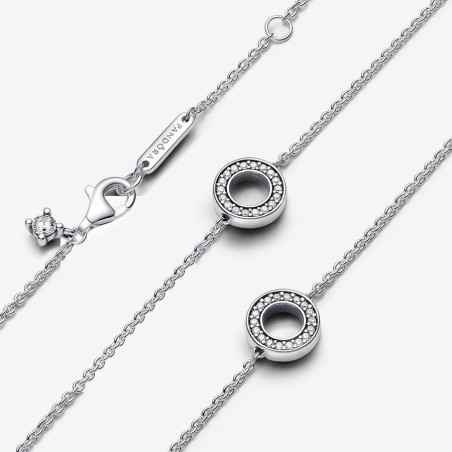 COLLANA CERCHI PAVE' DONNA PANDORA