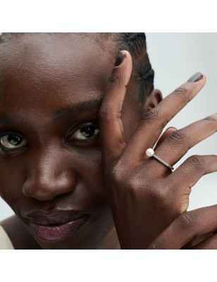 ANELLO PERLA ACQUA DOLCE E PAVE' MIS.58 DONNA PANDORA  193158C01-58 Pandora