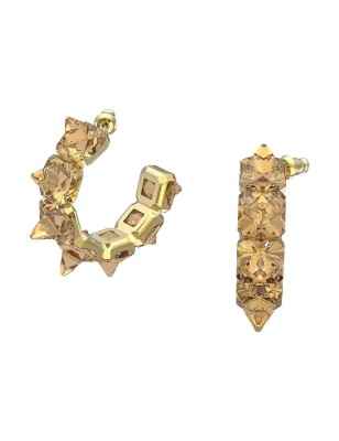 ORECCHINI CERCHIO GIALLO CHROMA SWAROVSKI ORTYX 5613722 SWAROVSKI