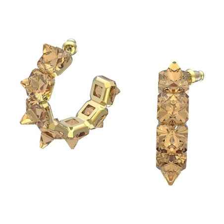 ORECCHINI CERCHIO GIALLO CHROMA SWAROVSKI ORTYX 5613722 SWAROVSKI