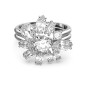 ANELLO COCKTAIL GEMA FIORE M50 DONNA SWAROVSKI ANELLO COCKTAIL GEMA FIORE M50 DONNA SWAROVSKI