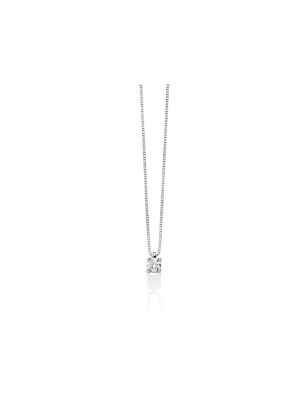 COLLANA PUNTO LUCE DIAMANTE DONNA MILUNA I DIAMANTI CLD3993-010G7 Miluna