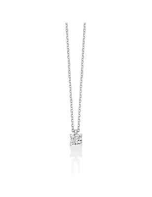 COLLANA IN PLATINO PUNTO LUCE DONNA MILUNA I DIAMANTI CLD4512-020P MILUNA