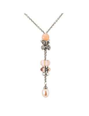 BEAD PIETRA DI LUNA ROTONDA SFACCETTATA DONNA TROLLBEADS  TSTBE-00032 TROLLBEADS