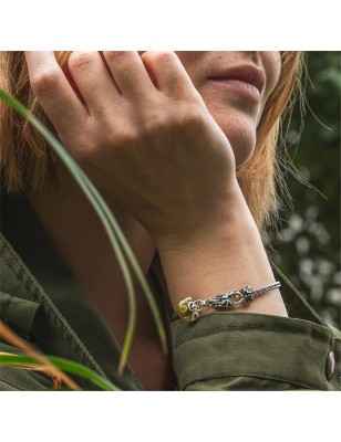 BRACCIALE PORTAFORTUNA 21CM DONNA TROLLBEADS 