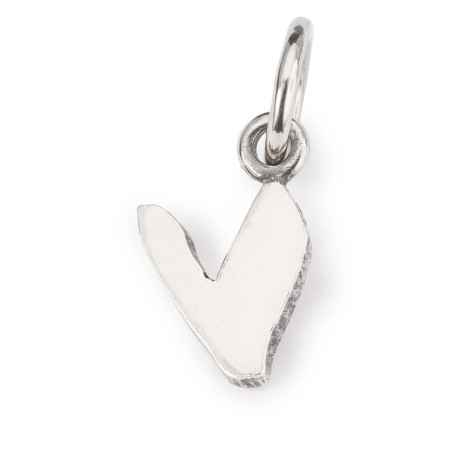 BEAD LETTERA V TROLLBEADS TAGBE-20291 Trollbeads