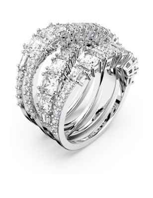 ANELLO BIANCO TWIST WRAP DONNA SWAROVSKI  5584646 Swarovski