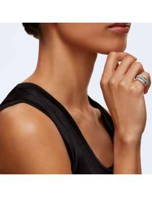 ANELLO BIANCO TWIST WRAP DONNA SWAROVSKI  5584646 Swarovski