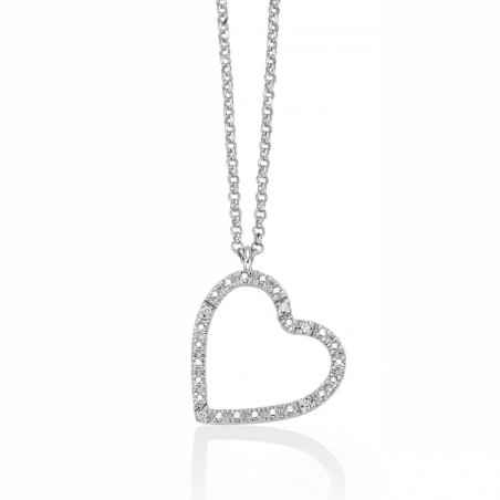 COLLANA CUORE MEDIO DONNA MILUNA I DIAMANTI CLD4469 Miluna