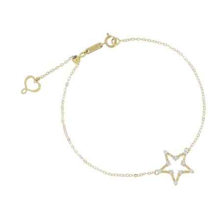 BRACCIALE ORO E STELLE DONNA MAMAN ET SOPHIE BRETLGB MAMAN ET SOPHIE