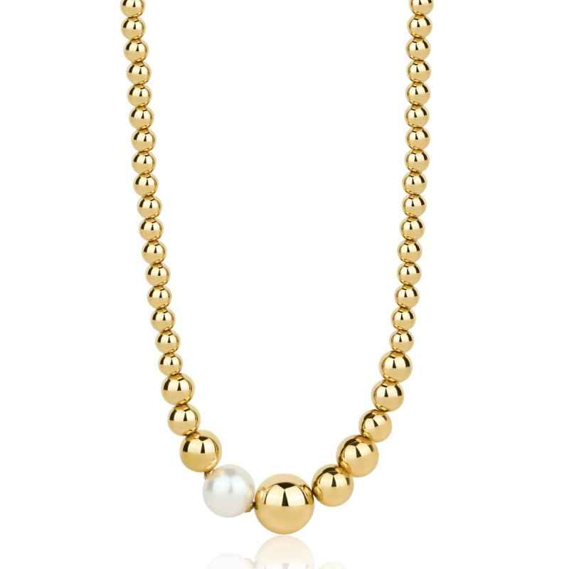 GIROCOLLO PERFECT CON PERLA DI CONCHIGLIA BROSWAY