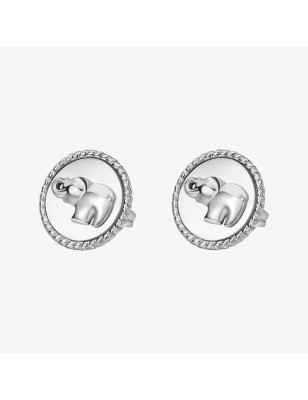 ORECCHINI CHAKRA PORTAFORTUNA ELEFANTE DONNA BROSWAY 