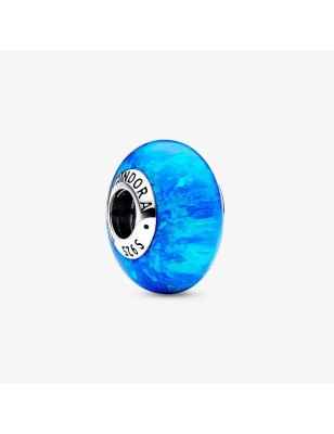CHARM VETRO OPALE OCEANO BLU DONNA PANDORA 