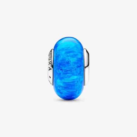 CHARM VETRO OPALE OCEANO BLU DONNA PANDORA 