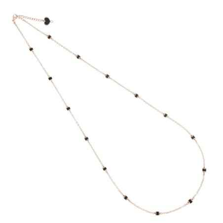 COLLANA DECO AGATA NERA DONNA MAMAN ET SOPHIE  GCDEC2L MAMAN ET SOPHIE
