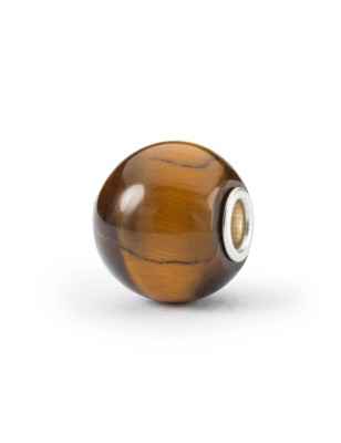 BEAD OCCHIO DI TIGRE ROTONDO GRANDE TROLLBEADS