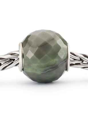 BEAD CALCITE VERDE ROTONDA SFACCETTATA TROLLBEADS TSTBE-00035 TROLLBEADS