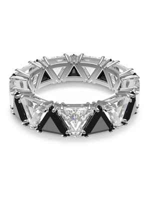 ANELLO TRIANGLE NERO M58 DONNA SWAROVSKI ORTYX 5620672 Swarovski