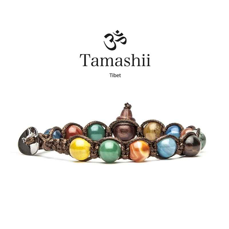 BRACCIALE AGATA STRIATA  TAMASHII BRACCIALE 1 GIRO