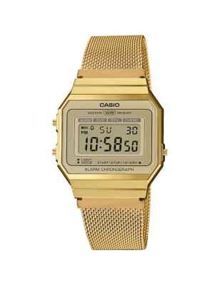OROLOGIO ICONIC TONALITÀ ORO UOMO-DONNA CASIO VINTAGE A700WEMG-9AEF Casio