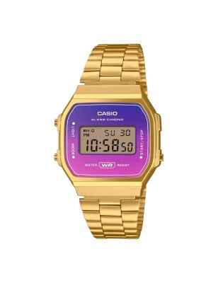 OROLOGIO ROSA VIOLA ORO UOMO-DONNA CASIO VINTAGE A168WERG-2AEF Casio