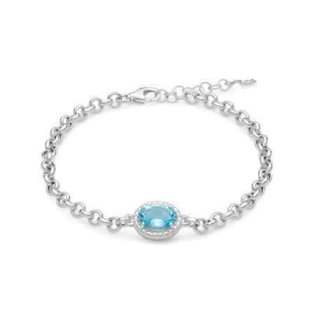 BRACCIALE OVALE DONNA MILUNA GEMMA DEL CIELO BRD909 Miluna