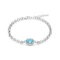 BRACCIALE OVALE DONNA MILUNA GEMMA DEL CIELO BRACCIALE OVALE DONNA MILUNA GEMMA DEL CIELO